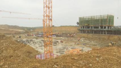 贵安新区综合体(四)项目一标段7月将完成土石方工程